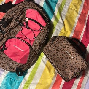 Matching simply southern backpack and lunch box